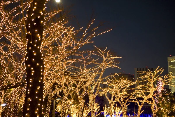 Festivo Natal Árvore Feriado Decorações — Fotografia de Stock