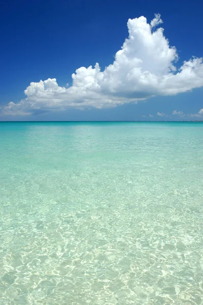 Vista Panorâmica Bela Paisagem Marinha Oceânica — Fotografia de Stock