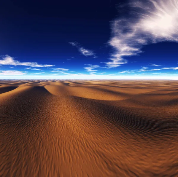 Sandwüste Dünenlandschaft — Stockfoto