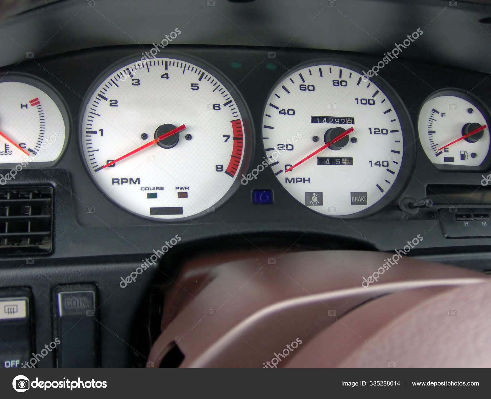 Custom Indiglo Gauge Cluster Mk3 Toyota Supra Stock Photo Image By C Panthermediaseller 335288014