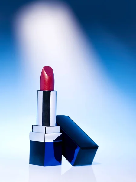 Woman Make Lipstick — Stock Photo, Image