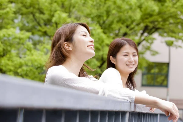 Porträtt Japanska Unga Kvinnor — Stockfoto