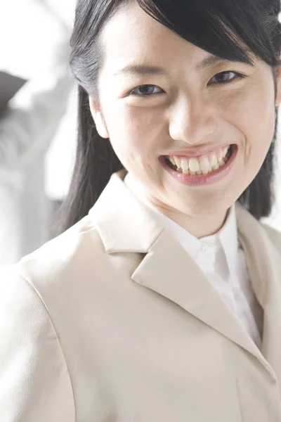 日本亚洲女职员 — 图库照片