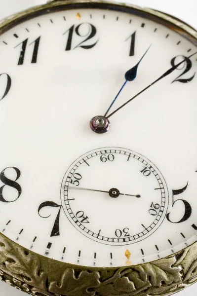 Primer Plano Viejo Reloj Bolsillo —  Fotos de Stock
