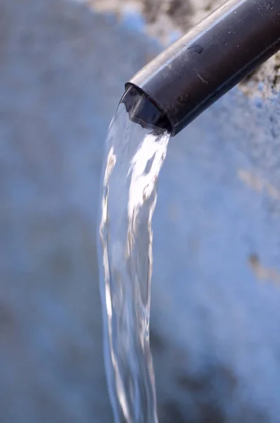 Капля Воды Фонтан — стоковое фото