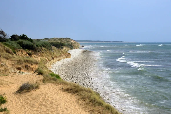 Beach Point Chassiron Στο Charente Maritime — Φωτογραφία Αρχείου