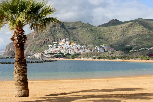 Playa Las Teresitas San Andreas Tenerife Spain — 스톡 사진