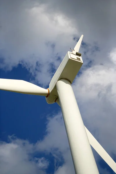 Větrné Turbíny Alternativní Větrná Energie — Stock fotografie
