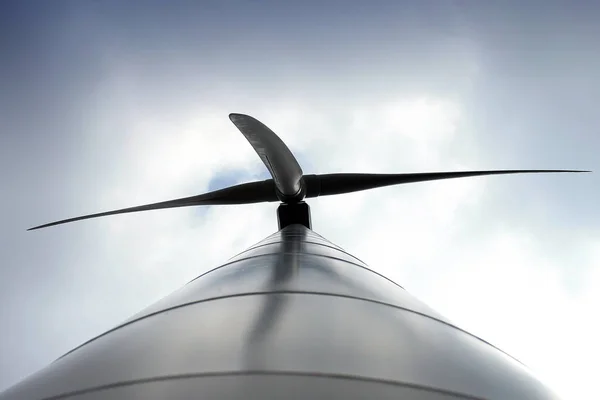 能源生产 风力涡轮机 风力发电 — 图库照片