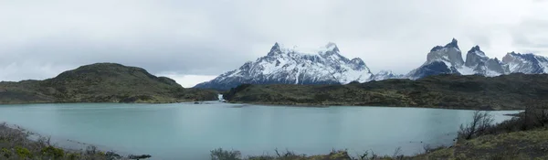 Chile Parque Torres Del Paine Panorámica — Foto de Stock