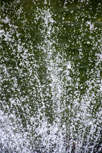 Chuva Cai Sobre Água — Fotografia de Stock