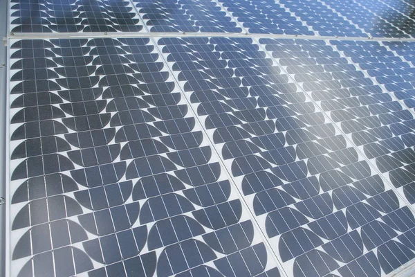 Güneş Panelleri Alternatif Enerji — Stok fotoğraf