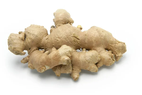 Ginger White Background — Stock Photo, Image