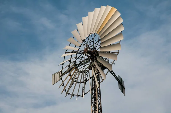 Scenic View Landscape Windmill Building — Stock Photo, Image