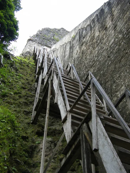 Guatemala Pirâmides Maias Tikal — Fotografia de Stock