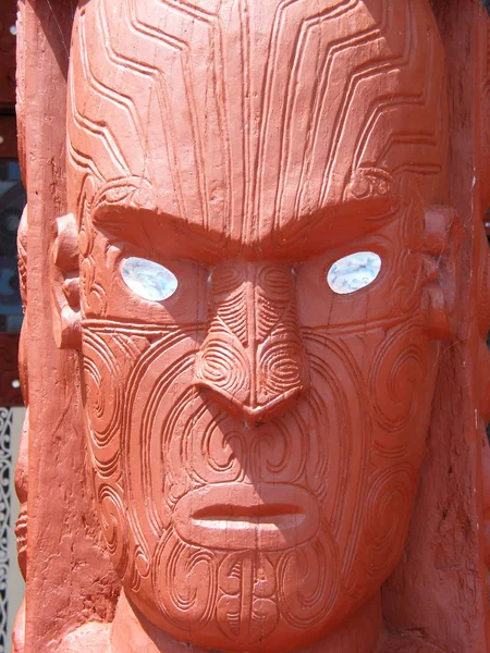 New Zealand Rotorua Maori Village — Stock Photo, Image
