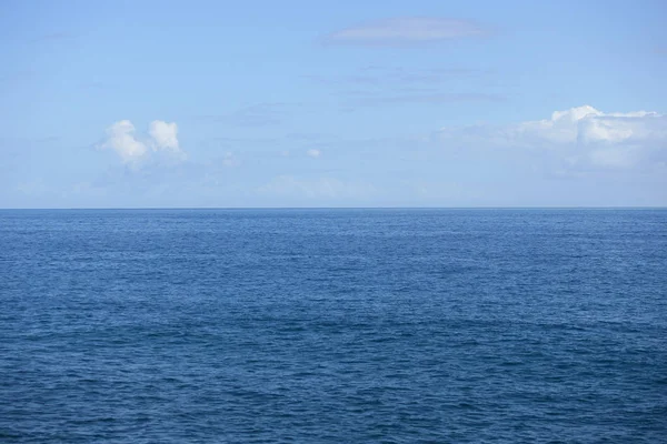 Vue Panoramique Sur Mer Mise Point Sélective — Photo