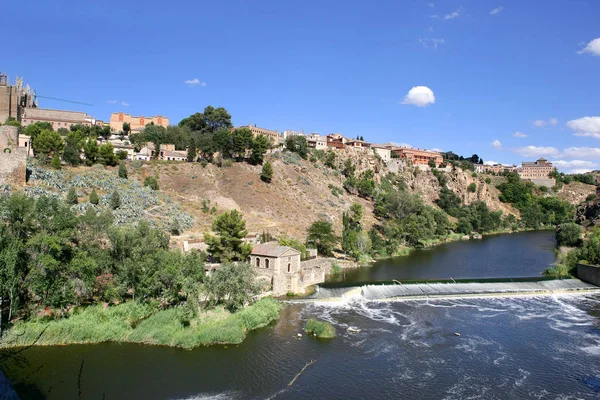 Río Tagus Toledo España — Foto de Stock