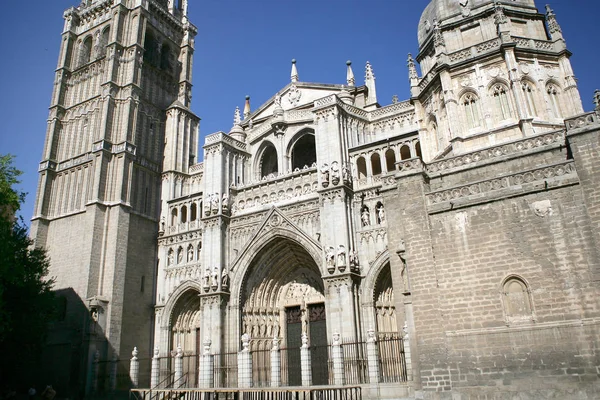 Saint Mary Kathedraal Van Toledo Spanje — Stockfoto