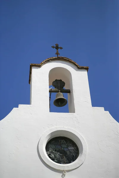 Belfry Chapel Tossa Mar Spain — Stock Photo, Image