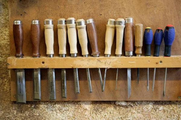 Alte Werkzeuge Für Die Reparatur Des Hauses — Stockfoto