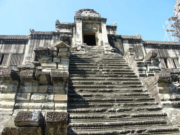 Cambodja Angkor Angkor Wat Tempel — Stockfoto