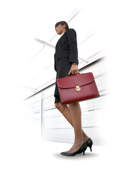 Mtis Woman Business Suit Briefcase — Photo