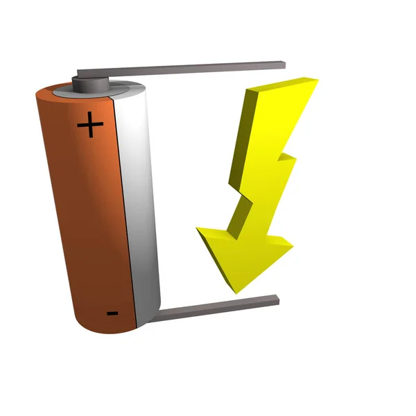 Battery Electric Power Accumulator — Stock Photo, Image