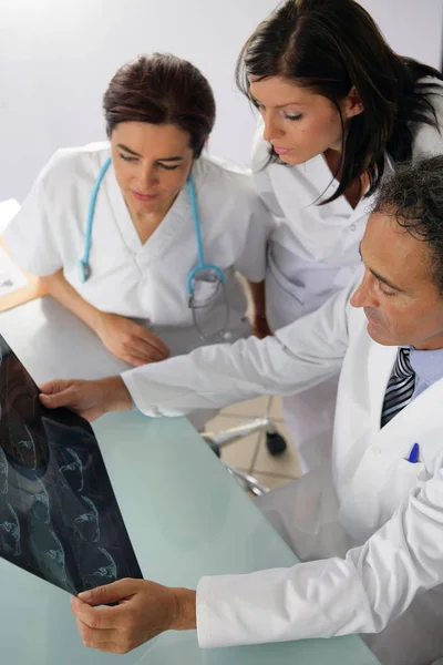 Men Women Chatting While Watching Ray — Stock Photo, Image