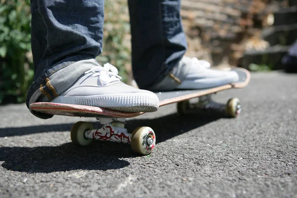 Personagem Skate — Fotografia de Stock