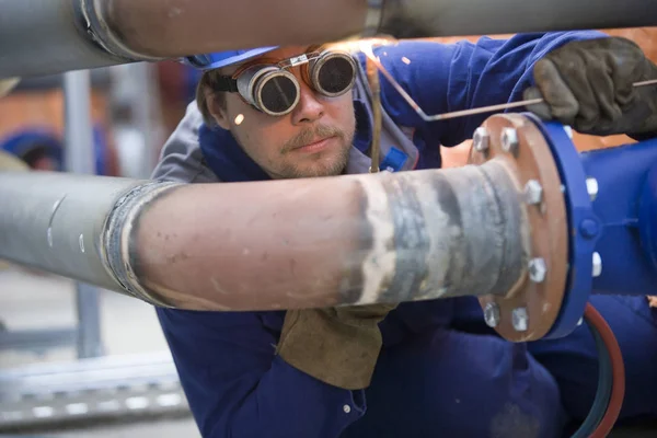 Reparación Gasoducto — Foto de Stock