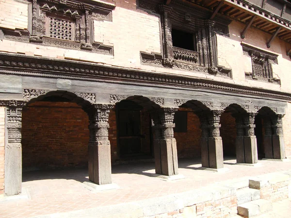 Nepal Kathmandu Straatbeelden Wijk Patan — Stockfoto