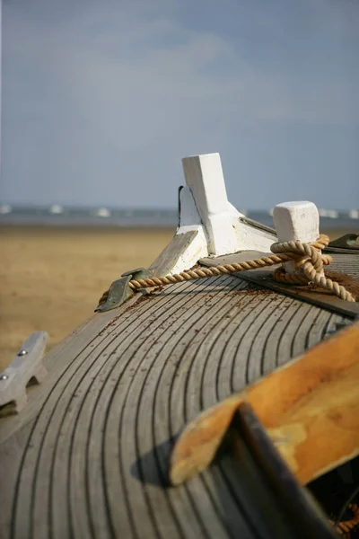 Bug Eines Bootes Strand — Stockfoto
