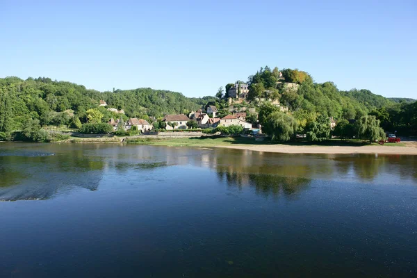 Természetes Táj Dordogne — Stock Fotó