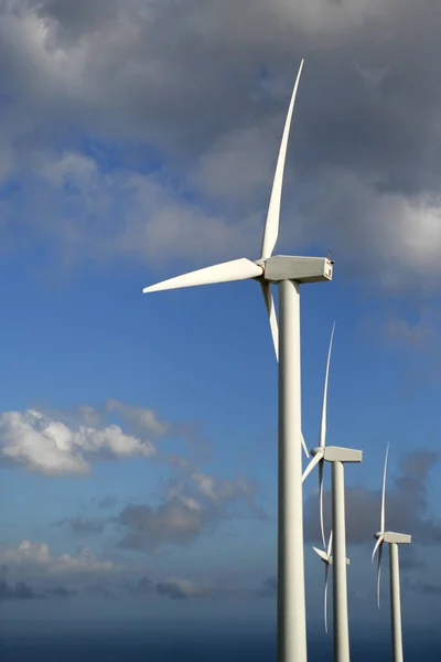 风力涡轮机 替代风能 — 图库照片