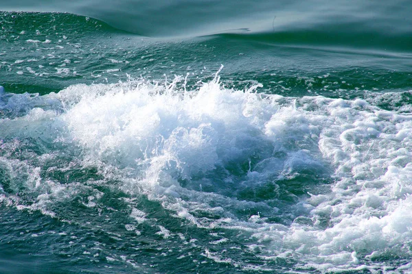 Olas Chocando Playa — Foto de Stock