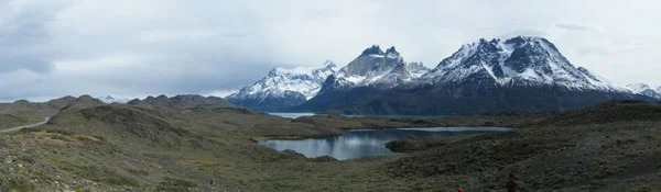 Chile Torres Del Paine Park Panorama — Stockfoto