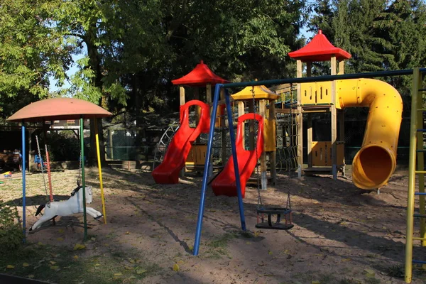 Children Playground Yard — Stock Photo, Image