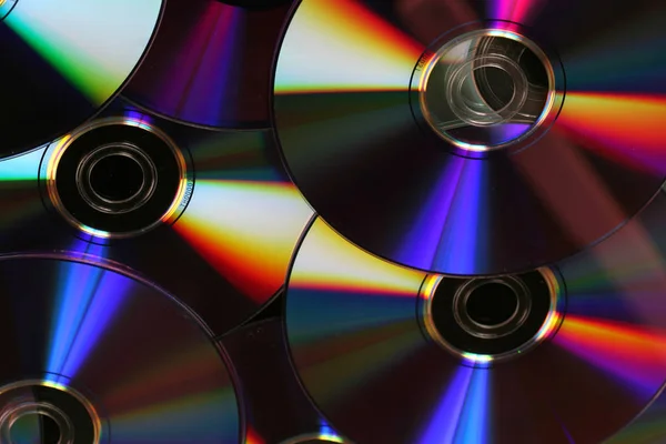 Compact Disc Digital Optical Disc Data Storage — Foto Stock