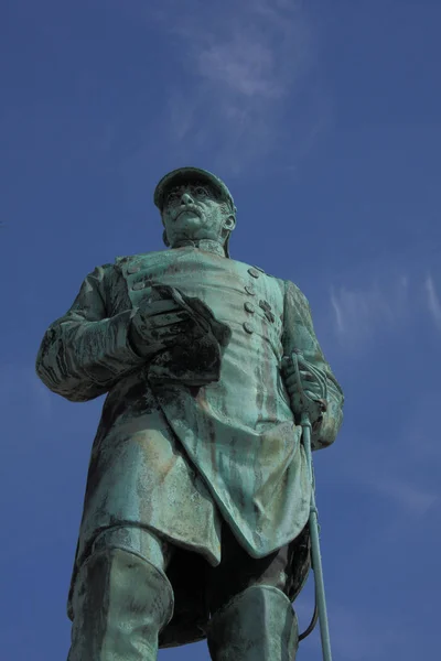 Estatua Libertad Ciudad Londres — Foto de Stock