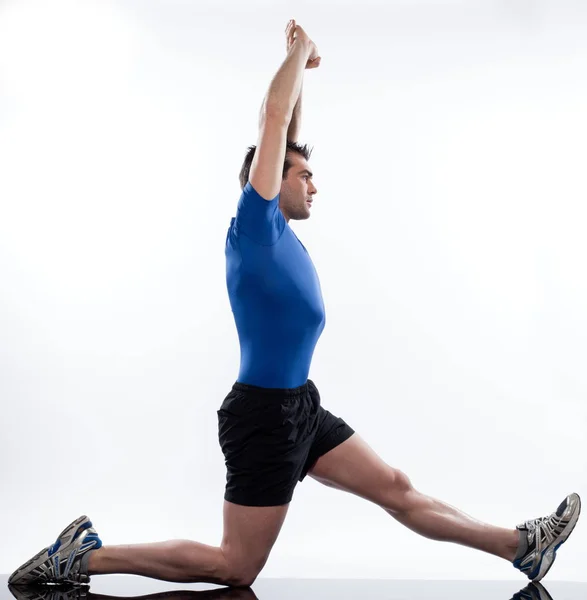 Abdominals Workout Posture Floor Abdomin — Stock Photo, Image
