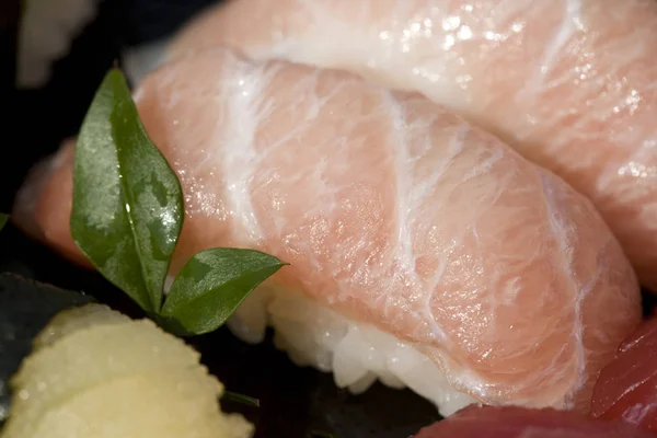 Sushi Ázsiai Tengeri Ételek — Stock Fotó