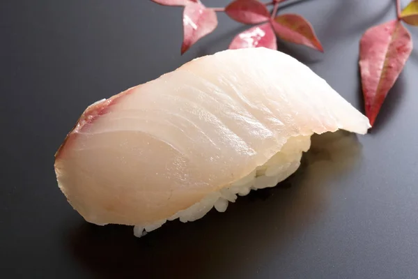 Sushi Asiatisk Mat Med Fisk — Stockfoto