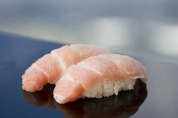 Suşi Balıklı Asya Yemeği — Stok fotoğraf