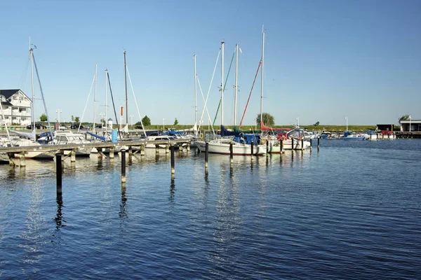 Puerto Deportivo Karlshagen Isla Utilidad — Foto de Stock