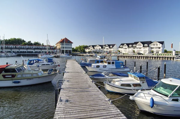 Marina Karl Hagen Sull Isola Usedom — Foto Stock