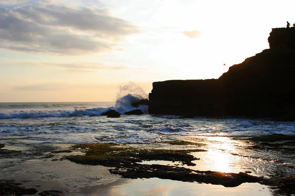 Bella Vista Sulla Riva Del Mare — Foto Stock