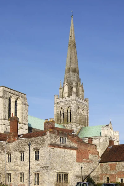 Catedral Chichester Sussex Inglaterra — Foto de Stock