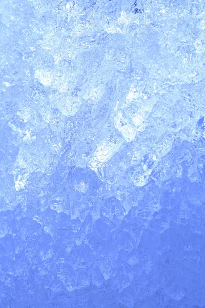 Kostky Ledu Povrchu Zamrzlého Jezera — Stock fotografie