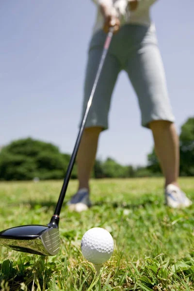 Jeu Balle Golf Concept Sportif — Photo